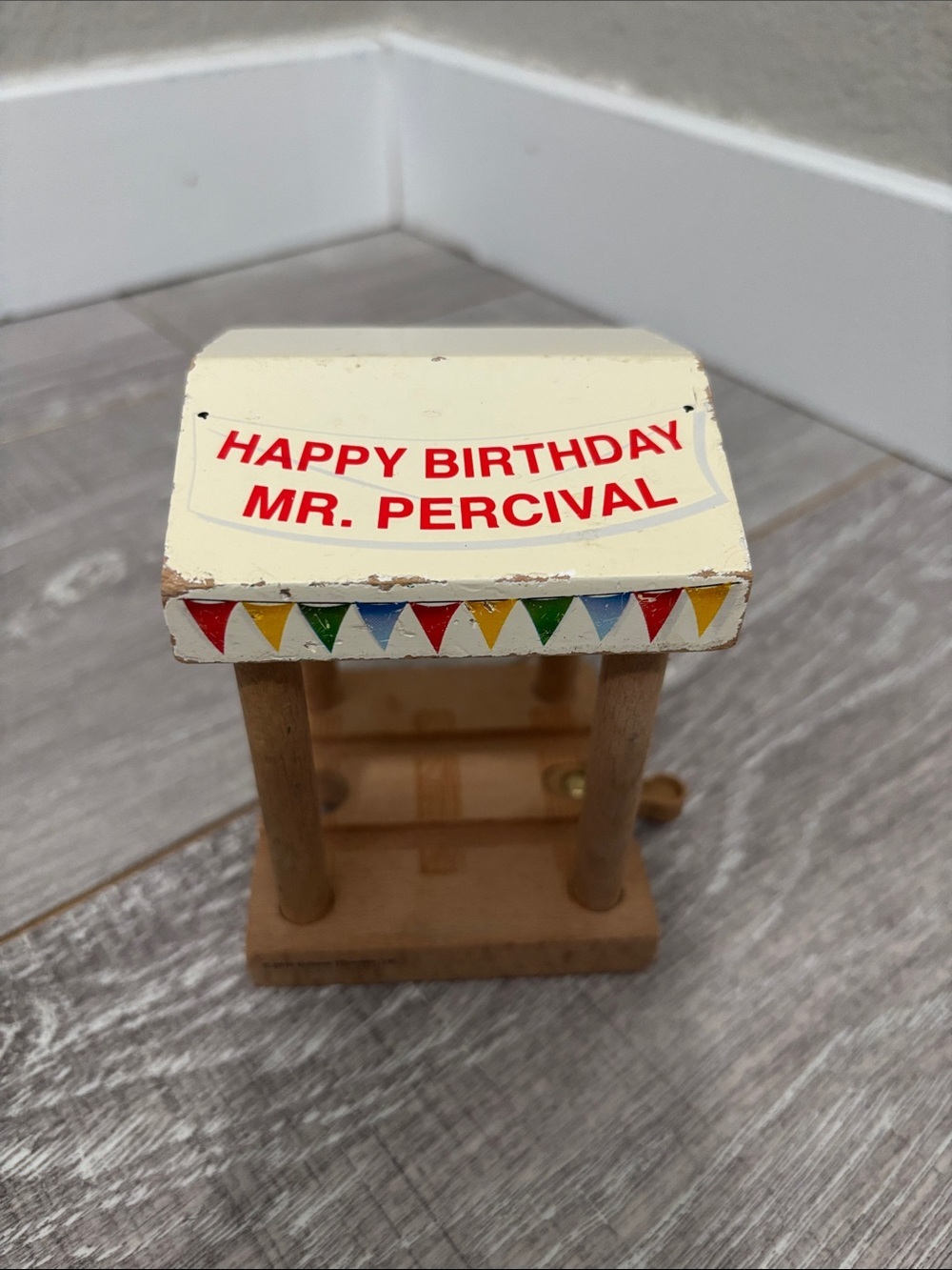 Mr Percival’s Birthday Tent- Thomas & Friends Wooden Railway - Picture 5 of 8